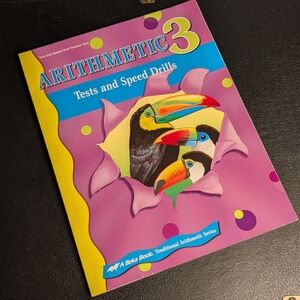 A Beka Book Arithmetic 3 Test and Drills Teacher Key Fifth Edition Homeschool